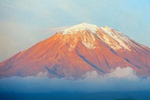 世界上最高的活火山，海拔高达6739米