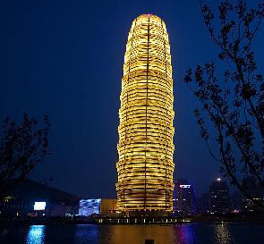 河南郑州大玉米楼，曾经的中原第一高楼（高280米）