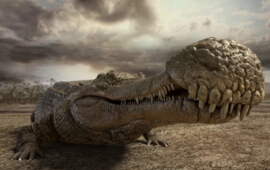 史前四大最大型鳄鱼排名，帝鳄生吞霸王龙（水中霸主）