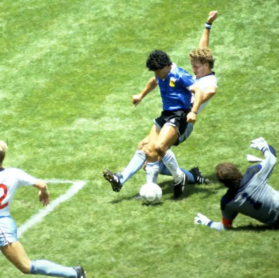 1986世界杯1/4决赛—阿根廷2:1英格兰