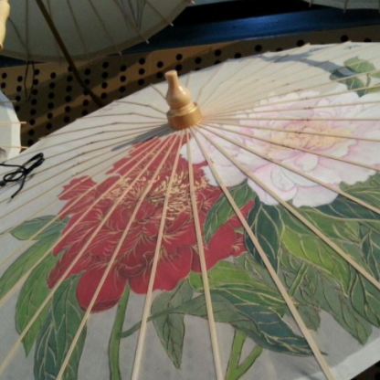 西湖绸伞