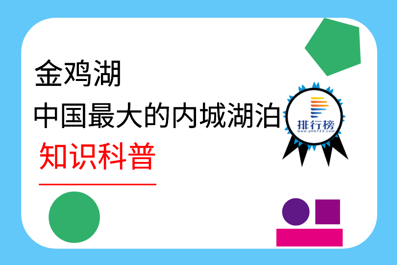 中国最大的内城湖泊：金鸡湖(水域面积7.4平方公里)