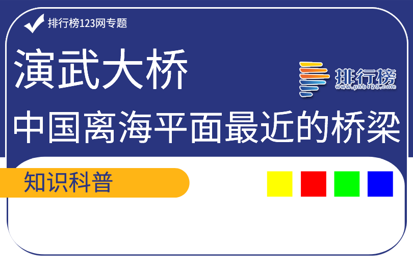 中國(guó)離海平面最近的橋梁：演武大橋(位于福建廈門)