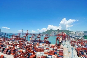 香港港口吞吐量创13年新低 全球排名跌至第五位