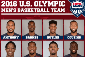 2016里约奥运会美国男篮名单 2016美国梦十二队球员