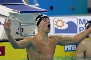 男子100米自由泳世界记录：46秒91