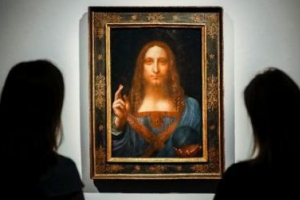 世界上拍卖最贵的画：男版蒙娜丽莎 30亿元被买走