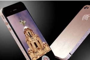 世界上最贵的7个苹果手机：第一名6.3亿元 镶砖头大的钻石