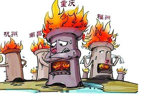 中國四大火爐排行榜：杭州上榜，第一熱得爆炸