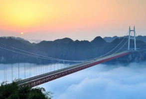 中國五座著名大橋排行榜 亞洲第一跨度懸索橋也在其中