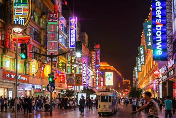 上海十大步行街排名，五角场排第六，前二合并是中华商业第一街