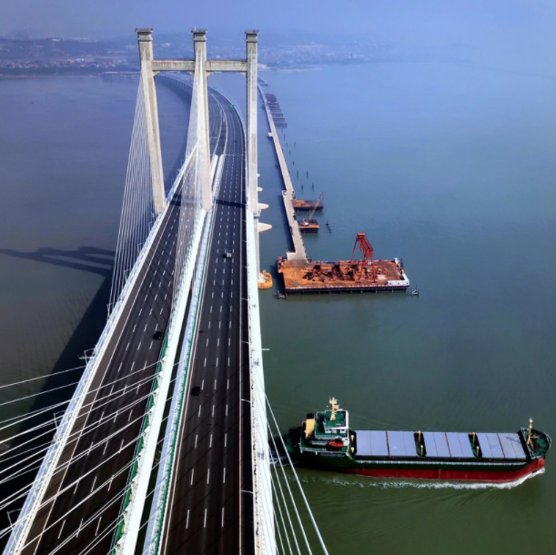 福建十大桥梁排名-泉州湾大桥上榜(连接两个市)