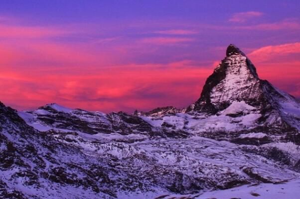 世界十大最难攀登的山排行榜-马特洪峰上榜(阿尔卑斯一部分)
