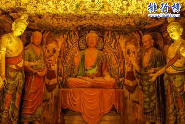 中国古代四大石窟-莫高窟上榜(绝无仅有的文化艺术瑰宝)