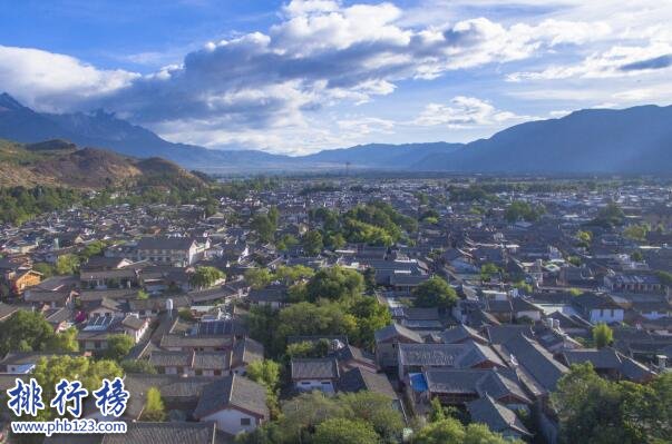 中国最美十大古城排行榜
