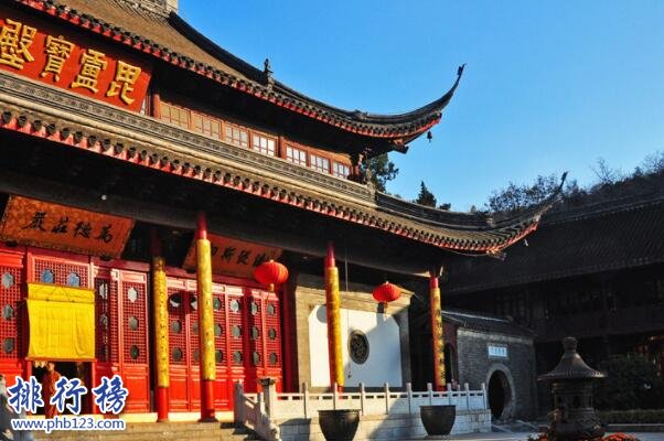 南京最有名气的寺庙排名前十