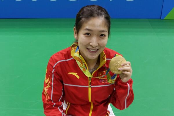 世界最美乒乓球女运动员-刘诗雯上榜(五冠王)