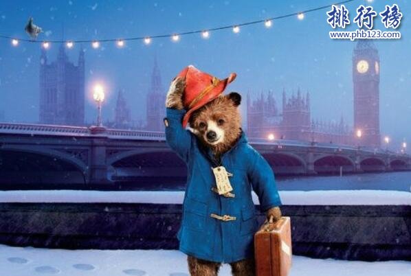 英国喜剧电影排行榜前十名-帕丁顿熊上榜(年轻的秘鲁小熊)