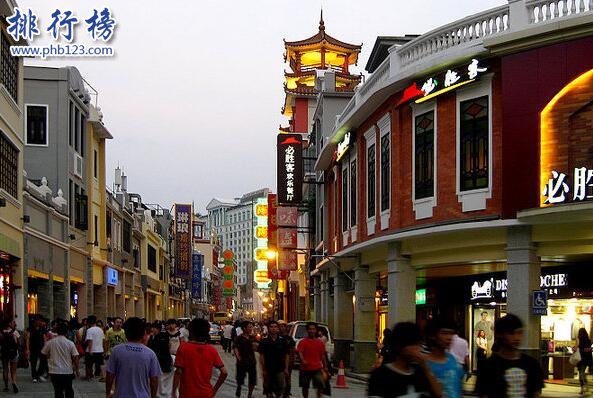 广州十大美食街排行榜