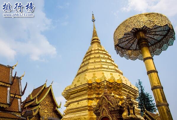 清迈十大旅游景点-泰国双龙寺上榜(著名佛教避暑圣地)