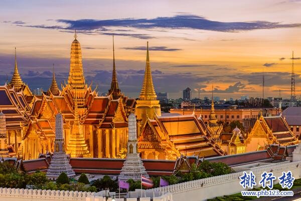 泰国十大城市GDP排名