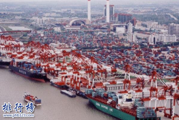 中国港口航运企业排名-上港集团上榜(市场反映良好)