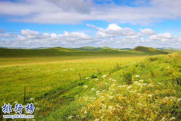 内蒙古十大春季旅游景区排行榜