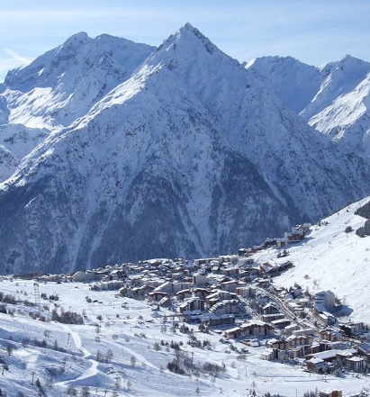 双阿尔卑斯山滑雪场