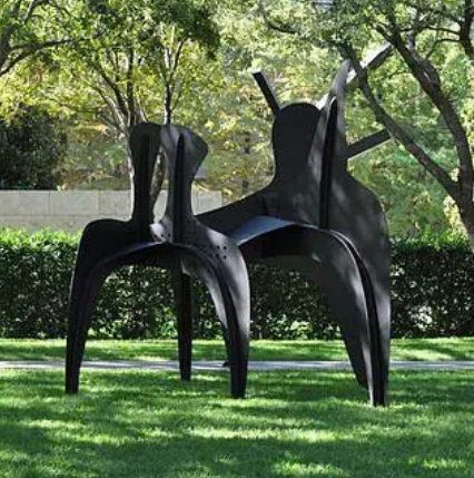 Tightrope Walker - sculpture