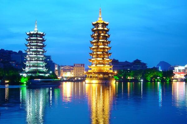 桂林十大夜晚旅游景点排行榜