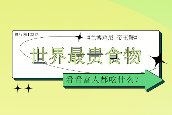 世界上最貴的十種食物：蘭博雞尼上榜，第一上萬美金(松露)