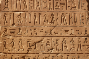 世界十大古老文字，第一名埃及象形文字，出現于5000年前