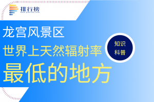 世界上天然輻射率最低的地方：龍宮風景區(qū)(位于貴州省安順市)