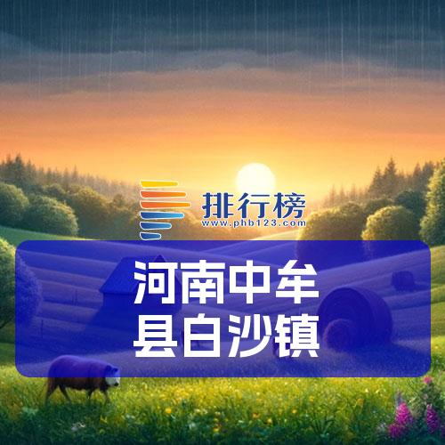 河南中牟县白沙镇